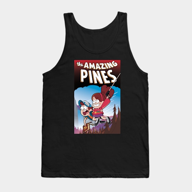 The Amazing Pines Tank Top by jasesa